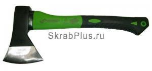 Топор плотницкий 600 г с фиберглассовой зелено/черной ручкой SKRAB 20141 купить оптом в СПб
