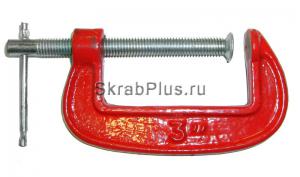 Струбцина G образная 5" (125 мм) красная SKRAB 25245 купить на официальном сайте
