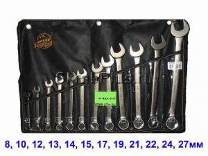 Набор ключей комбинированных 12 шт. 8-27 мм CV King Roy SKRAB 44049 купить на официальном сайте