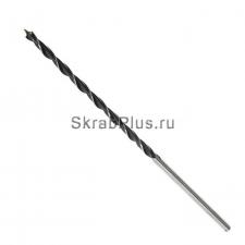 Спиральное сверло по дереву 5 * 300 мм 1 шт. ц/х SKRAB 30675 купить оптом в СПб