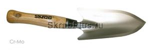 Совок посадочный широкий 295 мм с деревянной ручкой CrMo SKRAB 28080 купить оптом и в розницу в СПб