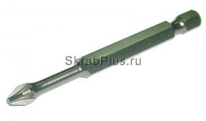 Биты PZ 2 x 90 мм торсионные магнитные 10 шт S2 SKRAB 43871 купить оптом в СПб